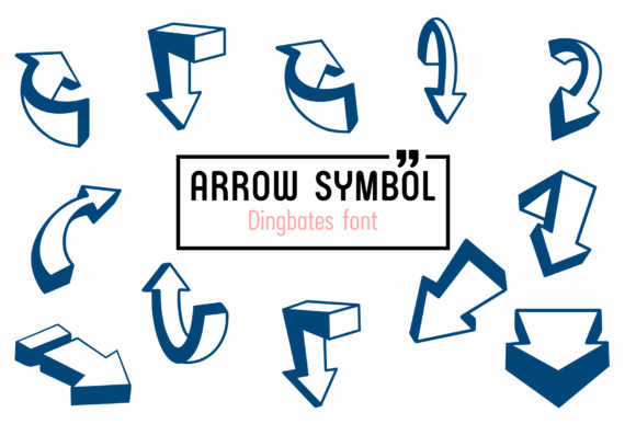 Arrow Symbol Font: A Bold Dingbat for Direction-Focused Branding