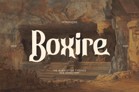 Boxire Font Review: A Blackletter Typeface with Modern Elegance
