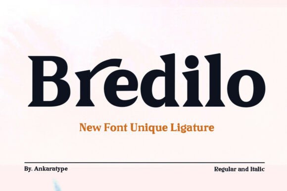 Bredilo Font: A Modern Serif for Digital Design