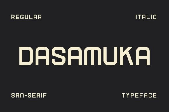 Dasamuka Font Review: A Bold Choice for Modern Branding