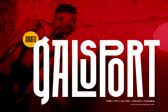 Galsport: A Bold Typeface for High-Impact Marketing