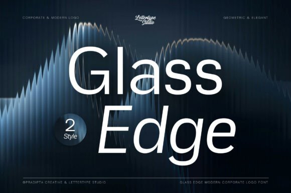 Glassedge Regular: A Modern Typeface for Digital Branding