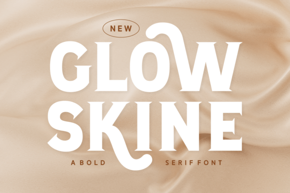 Glow Skine: A Modern Serif Font for Editorial Design