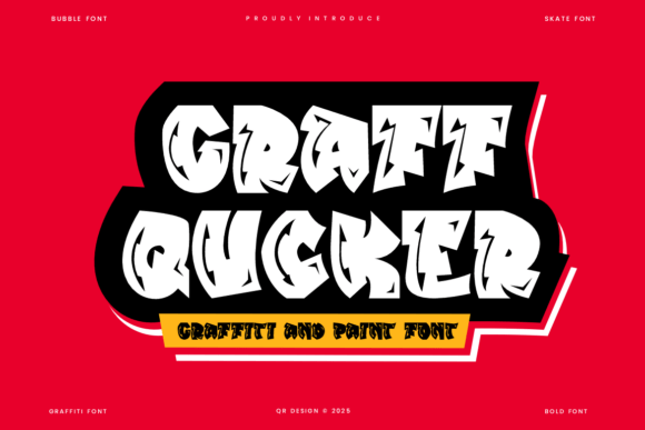 Graff Qucker: A Bold Typeface for Digital Branding