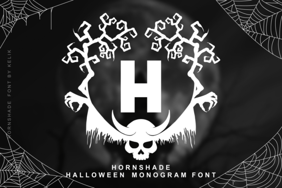 Hornshade Font: A Gothic Typeface for Makers and Designers