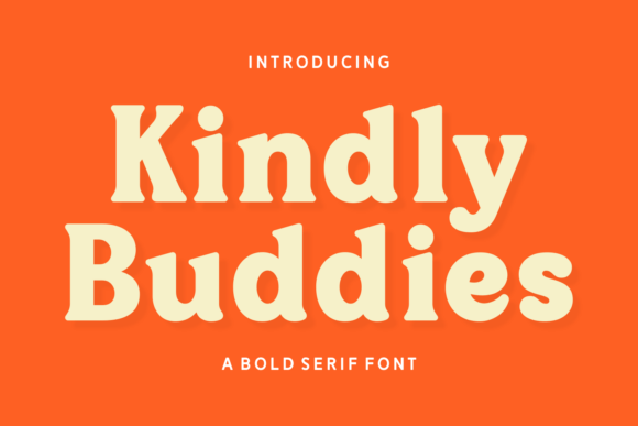 Kindly Buddies Font: A Warm and Charming Typeface for Makers