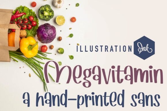 Megavitamin Font: A Polished Touch for Real-World Branding