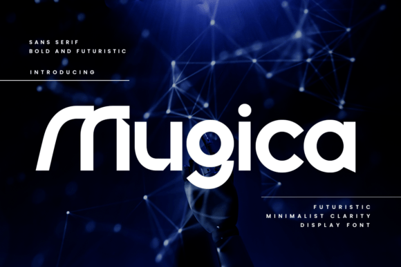 Mugica Typeface: A Bold, Futuristic Font for Campaign Designers