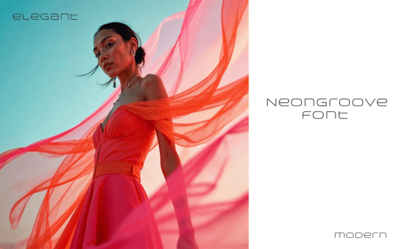Neongroove: A Bold Typeface for Modern Branding Projects