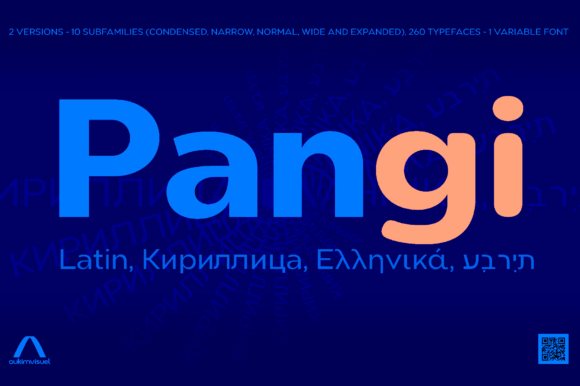 Pangiexp Regular: A Modern Typeface for Web Design