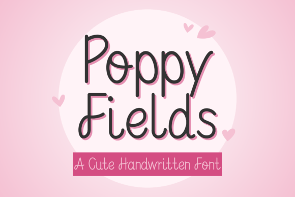 Poppy Fields Font: A Playful Typeface for Bold Digital Branding