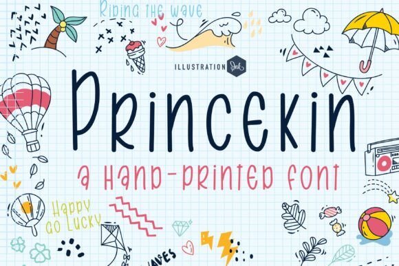 Princekin Font: A Whimsical Typeface for Editorial Design