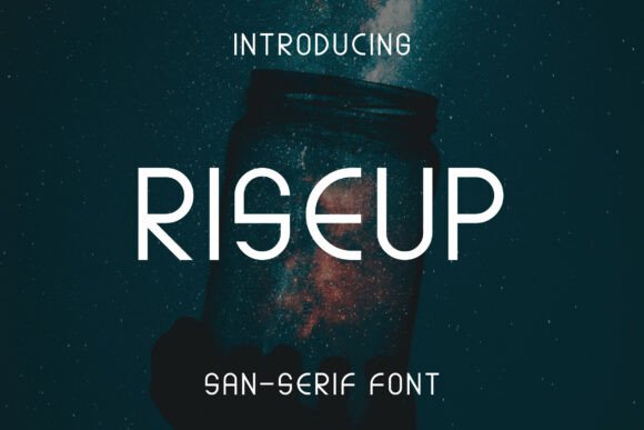 Riseup Font: A Modern Typeface for Business Branding