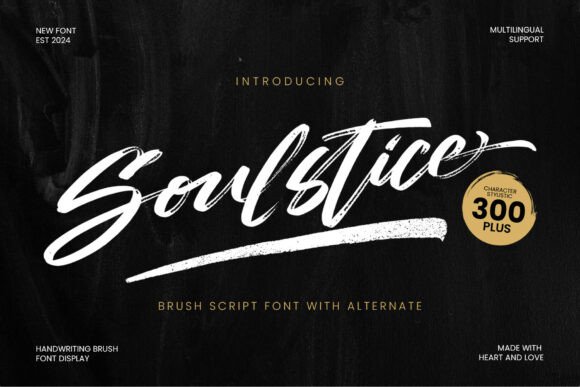 Soulstice: A Bold Typeface for High-Impact Campaigns