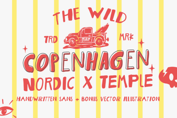 The Wild Copenhagen Font: A Bold Choice for Digital Design