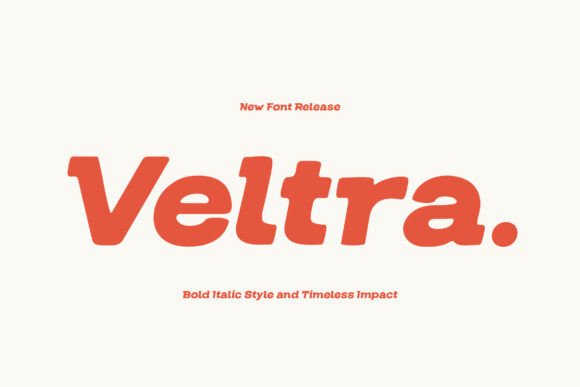Veltra Font: A Modern Display Typeface for Digital Branding